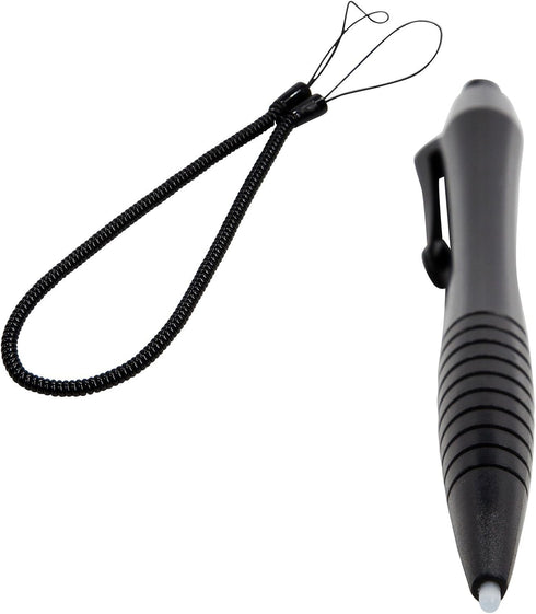 BoxWave DirectTip Resistive Stylus - Jet Black, Stylus Pen for Smartphones and Tablets