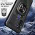 Ailiber Rugged Protective Case for AT&T Radiant Max 5G, Cricket Dream 5G, with Screen Protector, Kickstand, Black