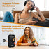 D220 Portable Radio AM FM SW, Battery Operated Radio with Headphone Jack, Excellent Reception Pocket Radio