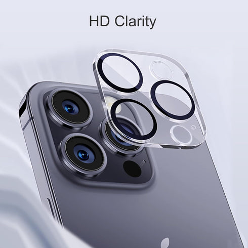 Ailun 3 Pack Camera Lens Protector for iPhone 15 Pro 6.1" & iPhone 15 Pro Max 6.7", Tempered Glass, 9H Hardness