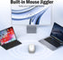 FYBC 2.4G 2 5.2/3.0 2.4G Bluetooth Wireless Laptop Mouse for MacBook Air iPad Mac, Rechargeable Computer Mouse