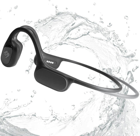 Versa Mini Open-Ear Swimming Headphones Bluetooth Bone Conduction Headphones, 32GB MP3 Player,