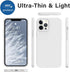 AOTESIER Shockproof Designed for iPhone 12 Pro Max Case, Liquid Silicone Phone Case with Soft Anti-Scratch Microfiber