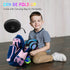 IFECCO Wireless Kids Headphones with Microphone, Cute Light Up Dinosaur Bluetooth Headphones with Case for Travel Gifts