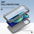 SPORTLINK Compatible with iPhone 12 Pro Waterproof Case, Full Body Shockproof Dustproof Phone Screen Protector, Rugged