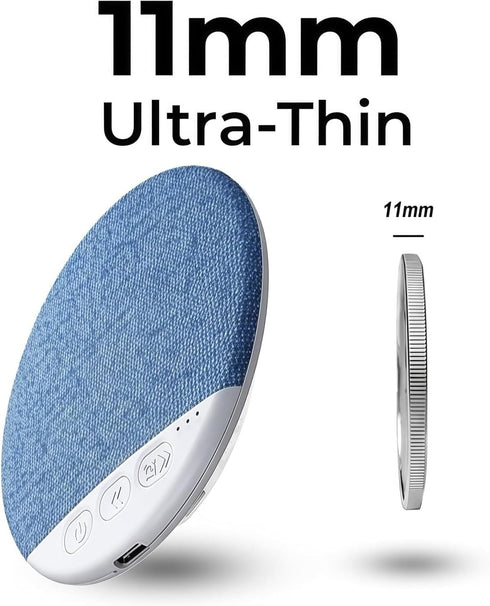 Generic Bedside Sound Boxes Under Pillow, Bluetooth Pillow Speaker with White Noise Timer Wireless Sleep Aid, Ultra