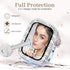 Bling Case with HD Screen Protector for Women, Compatible with Apple Watch 40mm, Diamond Protective Face Cover, PC