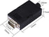 SinLoon VGA DB15 Solderless Connector 3+9 D-SUB 15 Pin VGA Breakout Board Adaptor with Case + Screwdriver (2-Pack Male)