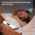 LICAEVEY 300mAh Pillow Speaker, Bone Conduction Cordless Bluetooth Music Sleep Speaker, Sleep Aid Speaker with Battery