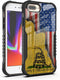 iPhone 8 Plus/7 Plus Case, Don't Tread On Me American Us Flag Retro PC Backplane Protection + Soft Silicone TPU