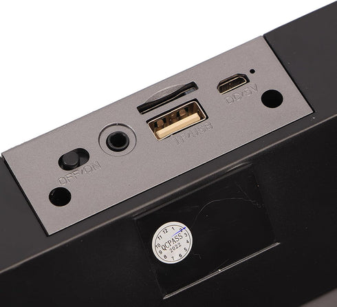 EIMSOAH 5.0 5 Soundbar Bluetooth Speaker with Playback Modes, Noise Reduction Surround Sound for Home Use
