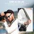 MoKo Cotton Woven Camera Strap, Adjustable Universal Neck & Shoulder Strap for Video Camcorder, Black & Beige