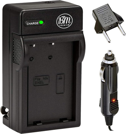 BM Premium EN-EL25 Battery Charger (MH-32 Replacement) for Nikon Z30, Z50, Z fc Digital Cameras