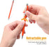 Outus 12 Pieces Stylus Pens for Touch Screens, Retractable Fiber Tip 2 in 1 Capacitive Ballpoint Pen for iPad iPhone