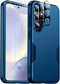 SPIDERCASE Heavy Duty Shockproof Case for Samsung Galaxy S24 Plus 2024, Sea Blue, 10 FT Military Grade Drop Protection.