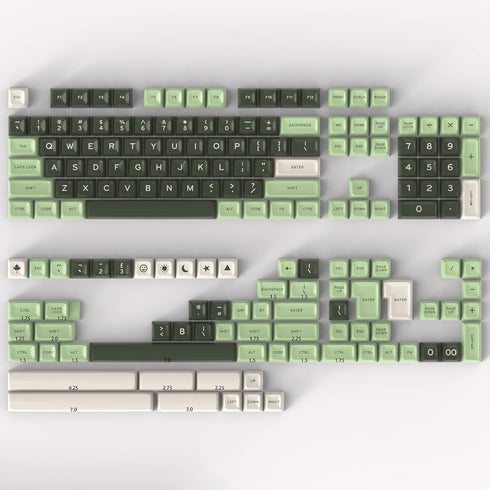 Hyekit SA Keycaps - 173 Keys Doubleshot Keycaps ABS Keycaps Full Key Set for Cherry Gateron MX Switches Mechanical