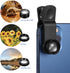 KALLORY 1Set Mobile Phone Lens Camera Lens Kit with Wide Angle Macro Fisheye and More Compatibility for Stunning