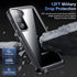Temdan Samsung Galaxy S23 Case, Waterproof with Built-in Lens & Screen Protector, Full Body Shockproof, Black/Clear
