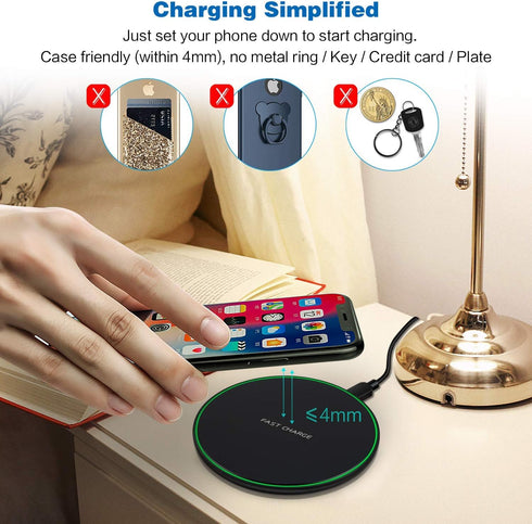 Micro-Mark 10W Ultrathin Fast Wireless Charger