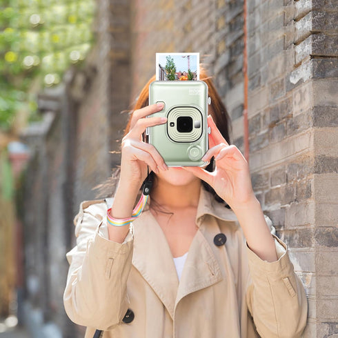 Fintie Clear Protective Case for Fujifilm Instax Mini Liplay Hybrid Instant Film Camera, Crystal Hard Cover
