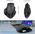 E-YOOSO Large Bluetooth Wireless Mouse, 3 Modes Bluetooth 5.0&3.0, 5-Level 4800 DPI, 6 Button Ergo Mouse for Laptop,