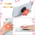 6 Pieces Flower Phone Grips, Colorful Finger Phone Stand for Most Smartphones and Tablets