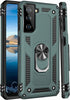 IKAZZ Military Grade Shockproof Heavy Duty Case for Galaxy S21 Plus, Pass 16ft Drop Test with Magnetic Kickstand Car