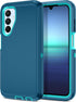 I-HONVA Rugged Heavy Duty Case for Samsung Galaxy A15 5G - Shockproof, Dust/Drop Proof, 3-Layer Protection, Turquoise.