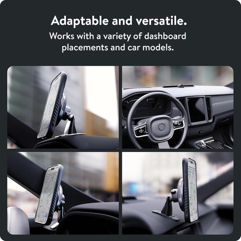 Mous MagSafe Compatible Dashboard Mount, Phone Car Dash Mount for iPhone 16/15/14/13/12 Series, MagSafe Accessories