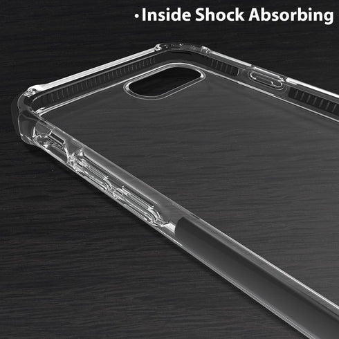 MATEPROX Compatible with iPhone SE 2022 Case, iPhone SE 2020 Case, iPhone 8 Case, iPhone 7 Case Clear Shield Heavy Duty