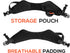 waka Quick Release Camera Neck Strap - Adjustable Shoulder Sling for Nikon, Canon, Sony, Fuji DSLR Cameras (Black)