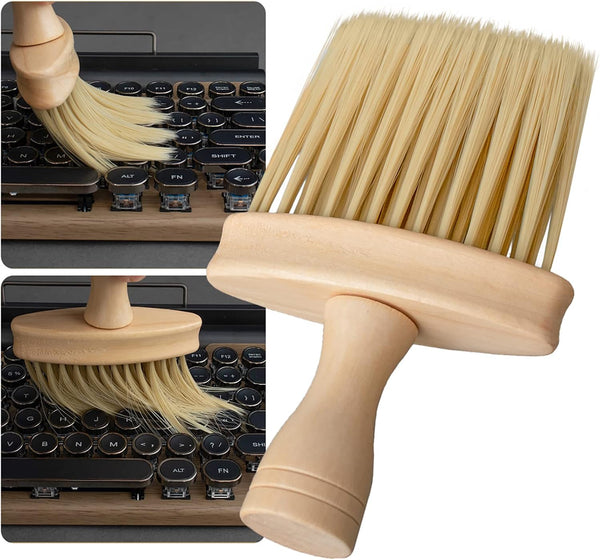 Keyboard Cleaning Brush, Wooden Anti-Static Tool for PC Laptop Narrow Space Cleaning