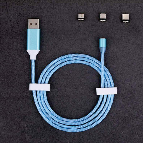Magnetic Plugs for Light Up Charging Cords - 3 Lightning Plugs for Your Light Up Cord - 3 Plugs Per Pack