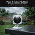 WYZE v4 2.5K Cam (Latest Model), AI Security Camera, Indoor/Outdoor Cameras for Home Security, Baby Monitor & Pet