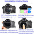 YRTIYO XT50 X-T50 X-S20 9H (3 Pack) Screen Protector Compatible for Fujifilm Mirrorless Camera, Tempered Glass