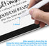 Stylus Pens for Samsung Galaxy Tab A9+/A8/A7 - Evach Capacitive Digital Pencil with 1.5mm Ultra Fine Tip, White