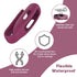 4-Pack Clip Case Compatible with Fitbit Inspire 2/3, Soft Silicone Clip Clasp Accessory