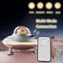 Small Bluetooth Speakers, Night Lights Wireless Speaker with Bluetooth 5.4, USB Disk & AUX Input, Cool Gifts for Room -