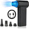 Jvtlirdfu Compressed Air Duster-150000RPM Super Power Electric Duster, 3-Gear Turbo FanRechargeable Cordless Air