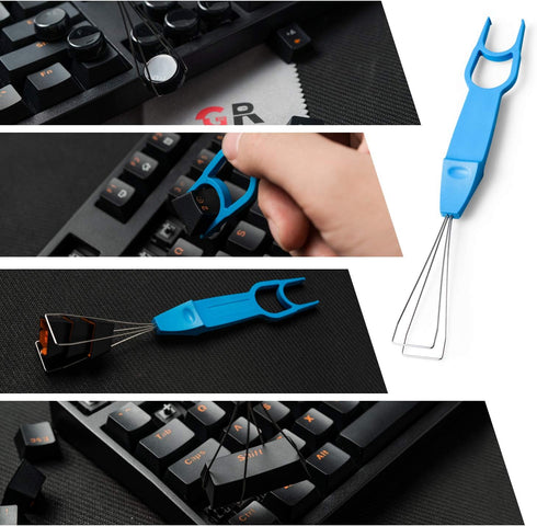 Griarrac Mechanical Keyboard O Ring Switch Dampener with Keycap Puller, 150pcs for Cherry MX Kailh
