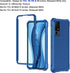 Ailiber TCL 40 XE Phone Case with Screen Protector, 2 Layer Structure Protection, Blue