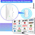 CSUXYD 25DB 2026 (WHITE1) TV Antenna Amplifier Signal Booster, High Gain Powerful Antenna Booster for TV Antennas