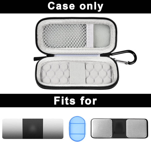 Heart Rate Monitor Case Compatible with AliveCor Kardia Mobile Personal ECG/for AliveCor KardiaMobile 6L for Apple Android Smartphone, Mini Portable Heart Rate Device Storage Carrying Holder-Box Only
