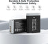 NB-13L Battery 2 Pack Replacement Li-ion Batteries and USB Dual Charger for PowerShot G1X G5X G7X Mark II III