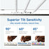 HOU Pencil USB-C for Apple, Quick Undo & Erase Keys, Hidden USB-C Charging Port, Stylus Pen for iPad 2018-2024
