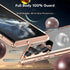 TOCOL Translucent Matte Hard Back Case for Samsung Galaxy S22 Ultra, Military Grade Shockproof, Slim Fit (Rose Gold)