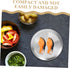 2PCS Beavorty Artificial Fake Salmon Toy Fake Sashimi Salmon Fish Slice Artificial Sashimi decoraciones para uas