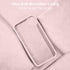 Vooii iPhone 11 Pro Max Case - Chalk Pink, Upgraded Liquid Silicone, Square Edges, Camera Protection, Soft Microfiber