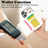MRRSIWEI 16 16 16 for iPhone Plus Case for Women, Crossbody Wallet Case with Card Slot Lanyard Wrist Strap ShockPlusof