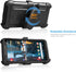 A10E Case for Samsung Galaxy A10E, Full Body Armor Rugged Holster Defender Case with 360 Swivel Belt Clip